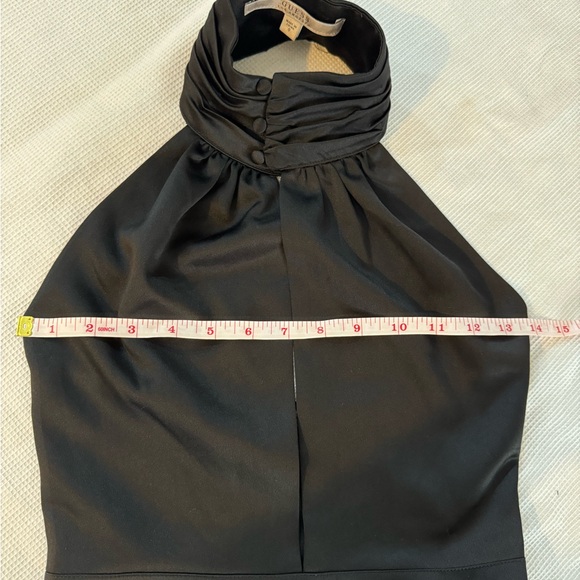 Guess sleeves halter ultra sexy jumpsuit Black size 0 - Picture 6 of 12